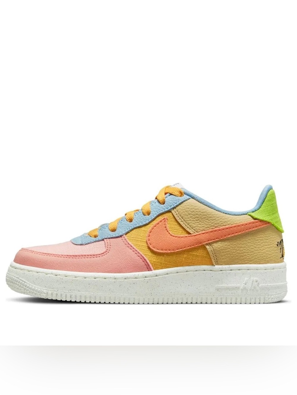 Nike Air Force 1 Low Next Nature Sun Club Multi Youth Size 5.5